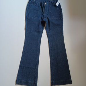Womens GAP Wide Bottom Jeans NWT